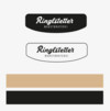 schwarz beiges Logo von ringlsletter