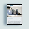 Hansen Elektronik Homepage in Ipad Ansicht