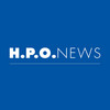 HPO News Logo mit blauen Hintergrund
