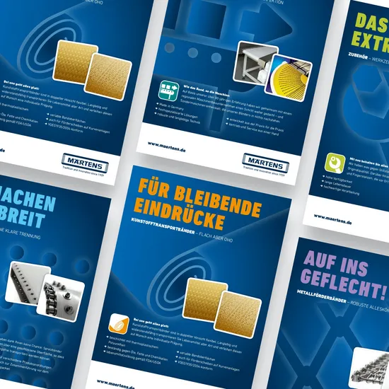Sechs Märtens Flyer