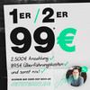 1er und 2er für 99 Euro Anzeige mit Infos und Bild des Ansprechpartners