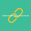 URL zahnarzt-flensburg-muerwik.de vor grünem Hintergrund