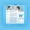 Die Homepage der Sylter Welle mit einem großen Headerbild von drei Frauen